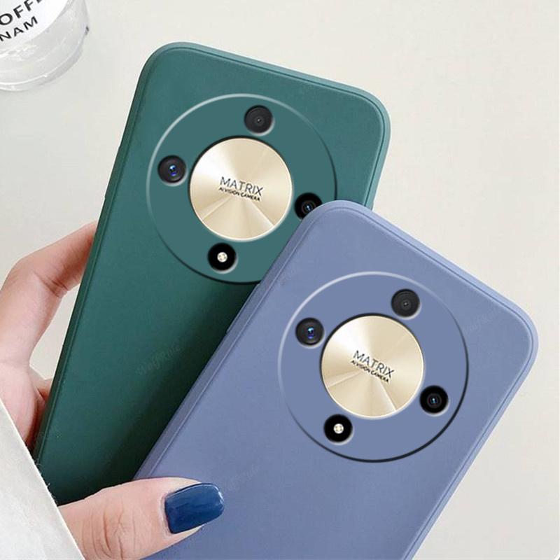 Für Honor Magic 6 Lite Hülle Cover Huawei Honor Magic 6 Lite Capas Stoßfest Flüssiges Silikon Weiche Fundas Honor Magic 6 5 4 Lite