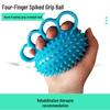 Four-Finger Thorn Grip Strength Training Massage Ball