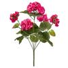 Artificial Simulated Flower, Simulated Begonia Flower Home Decoration Geranium Fake Flower Wedding Shooting Props