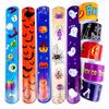 12Pcs Halloween Christmas Pattern Wristband Decoration Toys Kids Birthday Party Gifts Pinata Filler New Year's Party Favors