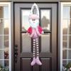 Christmas Doll Ornament Christmas Door Hanging Decoration For Front Door Mantels Christmas Tree Wall And Curtain Display