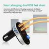 Dual USB 5V 3.1A Car Charger Bluetooth Car Kit Handsfree Call Support U Disk Music Mp3 Player