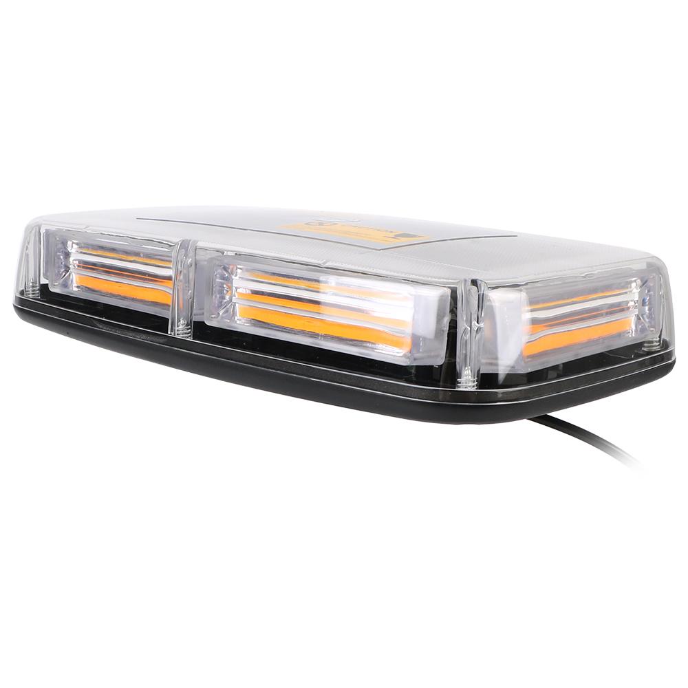 Car Strobe Warning Light Police Flasher Vehicle Roof Flashing Beacon Yellow LED COB Ceiling Lamp Emergency Signal Lamp DC12~24V