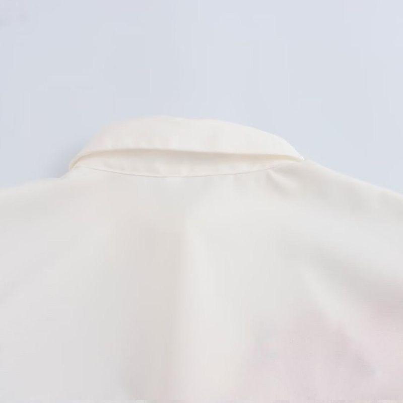 Kaslead New Arrival Women's Fashion Style Fashion Minimalist Florals Print Casual Long Sleeves Shirt