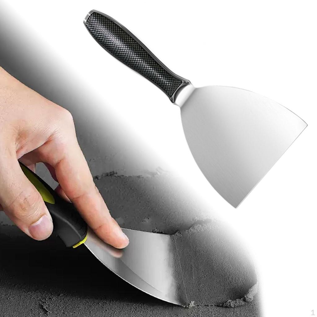 Stainless Steel Putty Knifes Paint Scrapers Tool Drywall Hand Rustproof Spackle for