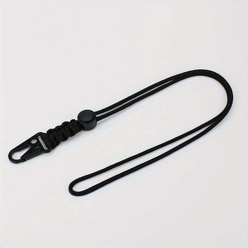Lanyard Heavy Metal Keyring Adjustable Keychain Credential Holder Mobile Phone Hanging Neck Strap Anti-lost Key Chain