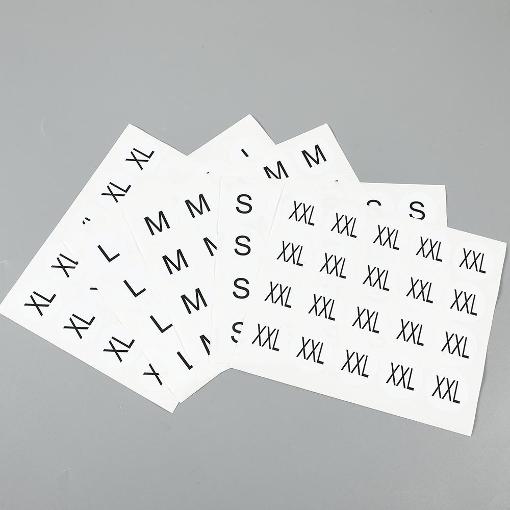 Removable Varisized Custom 100 Pcs Vinyl Stickers Not Easy to Fall 1