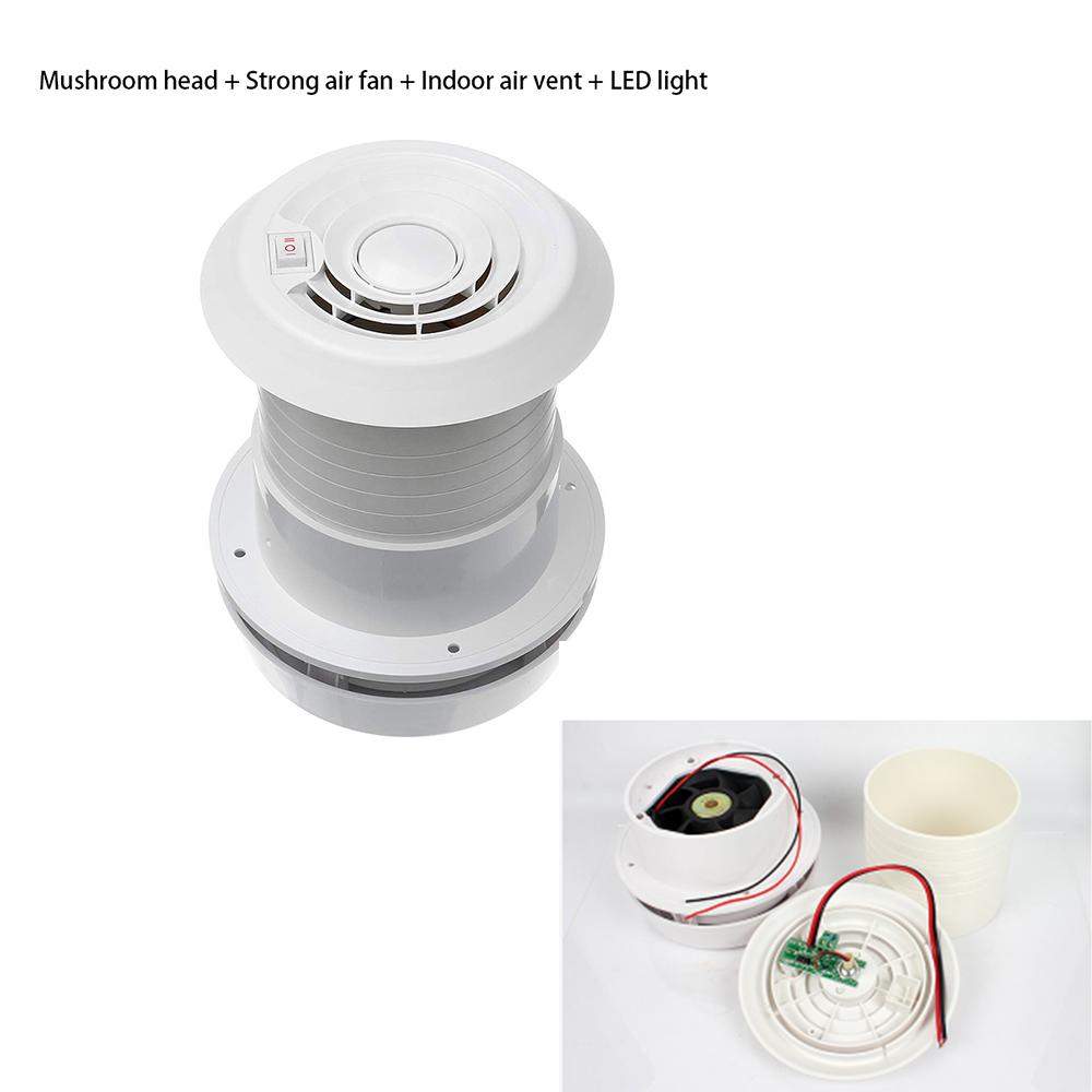 12V RV Strong Wind Mushroom Head Exhaust fan RV Caravan Car Motorhome Roof Vent Ventilation Cooling Exhaust Fan