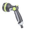 Garden Hose Nozzle Sprayer Lightweight Multifunctional High Pressure with Thumb Control for Car Washing Gray