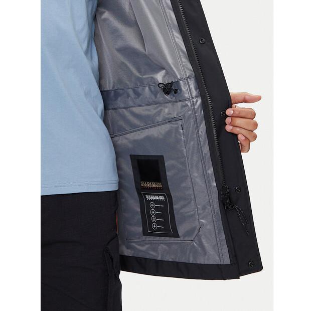 Зимняя куртка Napapijri A-Pilloz NP0A88SG, черная, стандартный крой