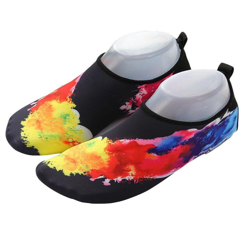 Quick-drying beach shoes men's and women's diving snorkeling shoes wading beach socks women's swimming non-slip soft-soled quick-drying