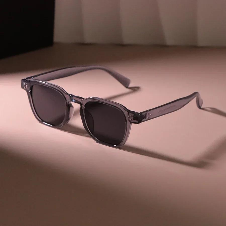 Classic Square Sunglasses Women Men Minimalist Fashion Female Male Retro Casual