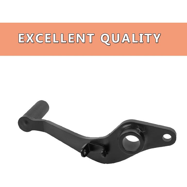 Motorcycle Brake Pedal Foot Lever Replacement for Honda CBR650 2014-2024 CB650R 2019-2024 Brake Lever Pedal (Black)