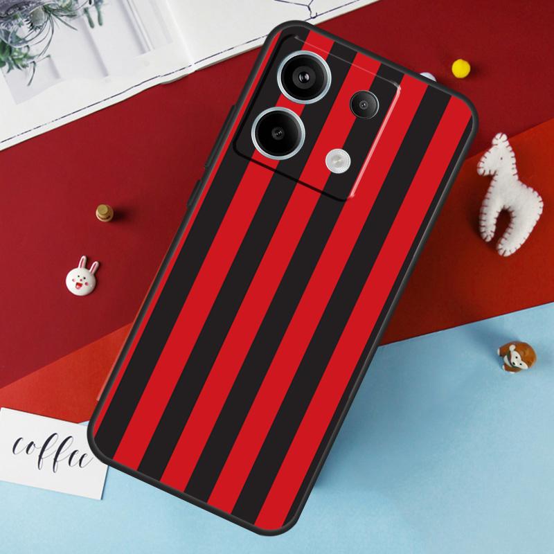 

Стильний чохол у смужку з міланським дизайном для Xiaomi Redmi 13C 12C 10C 9C 10A Redmi Note 11 9 10 12 13 Pro 9S 10S 11S 12S Redmi 10A
