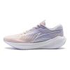 Li Ning Wu Shi Lite V2 Lightweight Shock Absorption Non-Slip Wear-Resistant Rebound Low-Top Running Shoes Women sneaker Silent-Purple ARST054-2