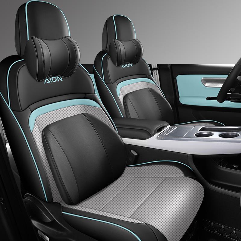 2023 Aion Y+ Leather Car Seat Cover, All-Season, Full Coverage, Universal Fit