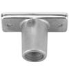Silver Oar Lock Holder T-Shaped Bracket Boat Oarlock Support Bracket  Sailing Vessels
