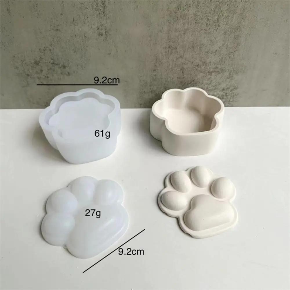 Creative Pumpkin Storage Box Aromatherapy Candle Silicone Mold Halloween Plaster Cement Epoxy Resin Cake Molds Home Ornaments