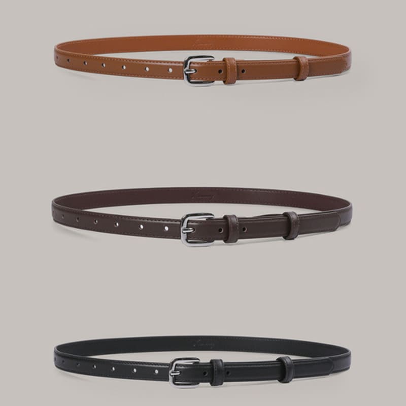 

Ремень Laminez Formal Hide - 3 цвета (Серебряный) Camel