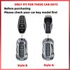 Metal Car Remote Key Cover Case Holder Shell Styling For BYD New ATTO 3 Qin L Song Plus Dmi Han Tang Dolphin Seal U EV Sealion