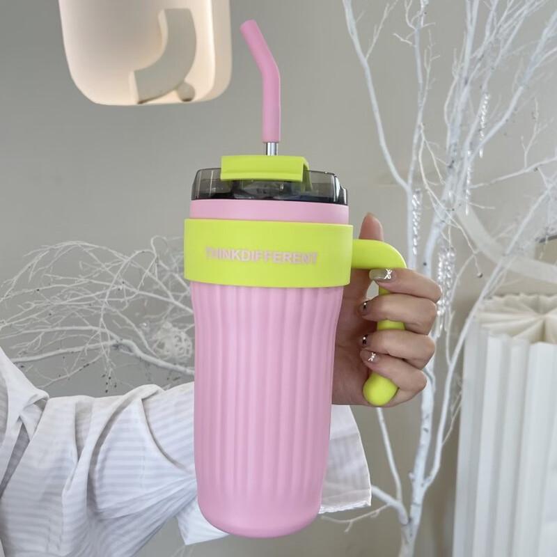 Large Capacity Stainless Steel Thermal Water Bottle with Handle