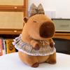 Capybara Bowknot Flower Skirt Design Doll Animal Plush Toy Kids Gift Birthday