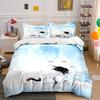 Crane Themed Decor Art Set Soft Comfortable Duvet Cover Bedding Set Included 1*Duvet Cover & 2*Pillowcases, Gift