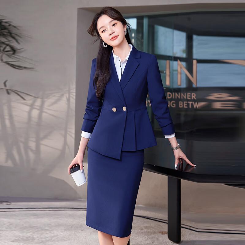 Women's Long Sleeve Professional Suit Set