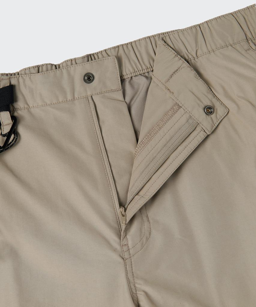 MUSINSA STANDARD [City Leisure] Np Side Zipper Parachute Pants [Leaf Beige]