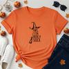 Yes I Can Drive A Stick T-Shirt Funny Witch Joke Broomstick Halloween Spooky Top