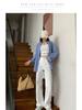 2025 Women's High-Waisted Wide-Leg Jeans: Spring/Autumn, Slimming, Pear Shape, Plus Size, Floor-Length