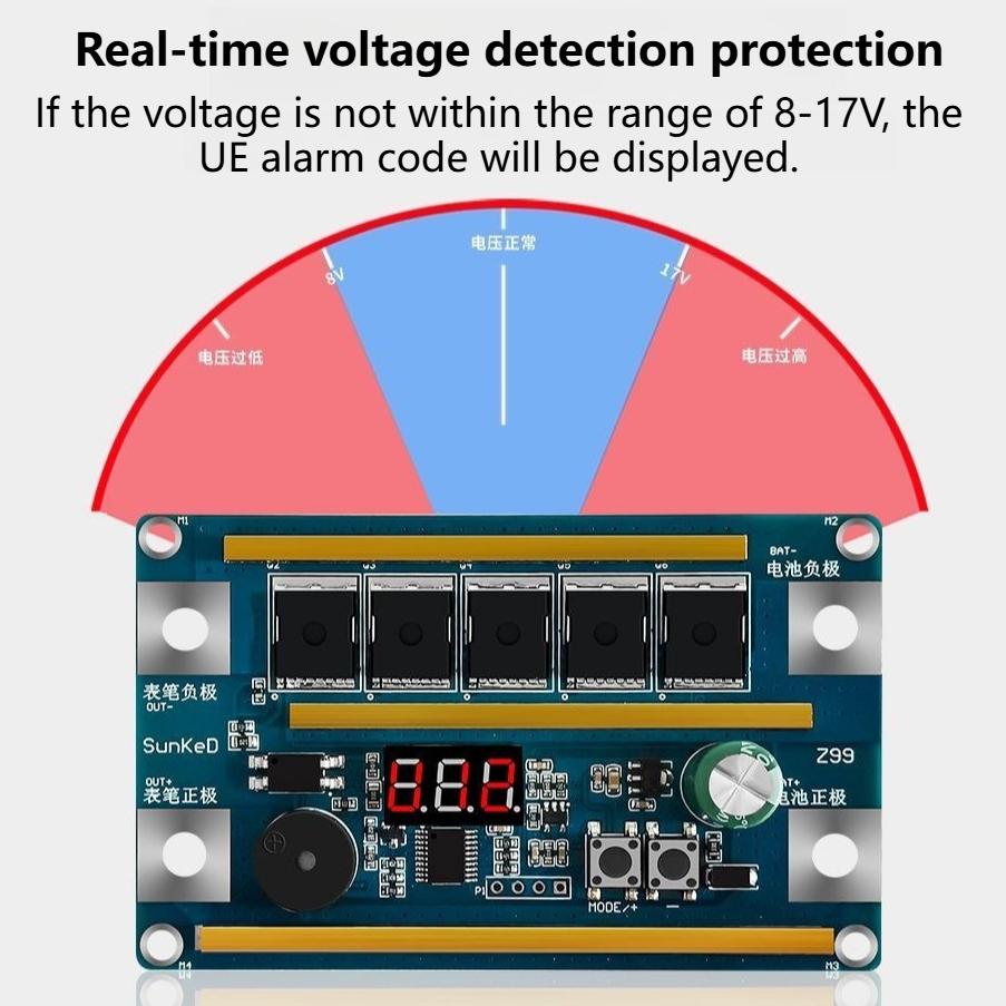 Z99 small portable spot welding machine control panel DIY full kit 18650 automatic lithium battery welding control panel