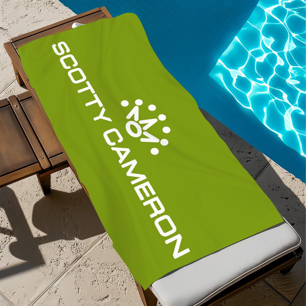 Sports Golf S-Scottyes-y Towel Soft Pool Gift For Travel Gym Shower Camping Quick Dry Sports Large C-Camerones-n Beach Towel