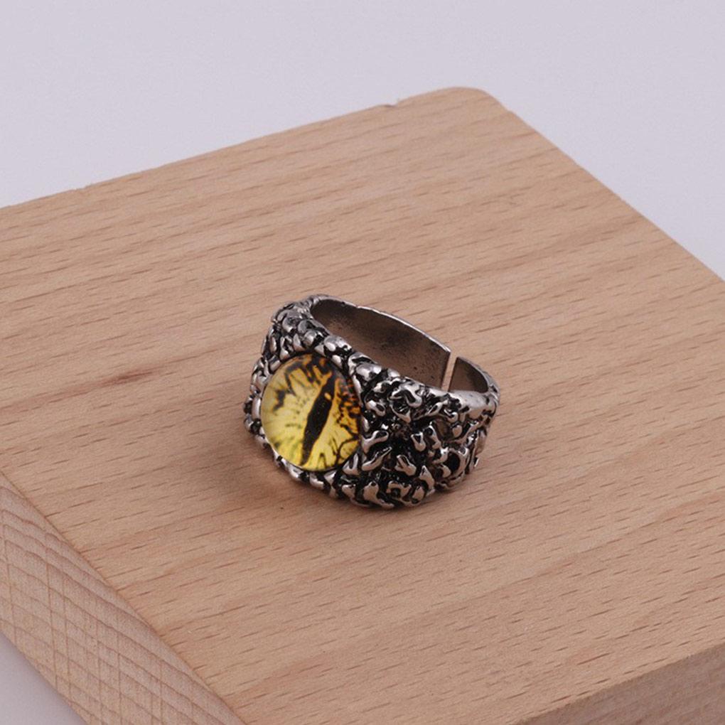 Ring Eye Snake Multi Colors Retro Style Gothic Finger Rings Unisex Waterproof Jewelry Men Gift Adult Birthday Festival
