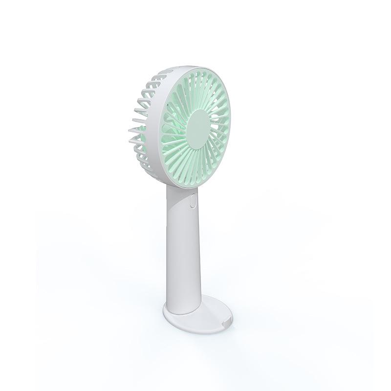 Compact USB Rechargeable Handheld Fan - Ideal for Dorms, Desktops, and Gifts