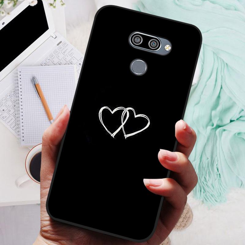for LG K50 Q60 Case K 50  Soft TPU Silicone Phone Covers for LG Q60 LGK50 K 50 LGQ60 Case Bumper  Q 60 Shockproof Coque Cover