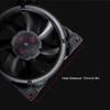 7 Blades PC Case Fan 5V PWM ARGB Case Fan LED Lighting 80mm PWM ARGB Case Fan  CPU Cooler