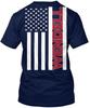 Wendell Flag T-Shirt Made In the USA Size S To 5XL