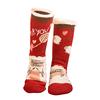 Christmas Women Cotton Socks Print Thicker Anti-slip Floor Socks Carpet Socks
