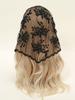 Fashion Ins Lace Hair Scarf Women Retro Triangle Hair Bands Vintage Triangular Headscarf Girls Elegant Headwear Hair Accessories
