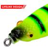 Lure Fake Bait Simulation Luya Soft Bait Can Be Modified Into Thunder Frog Black Fish 9.5cm 17g Long-range Floating Water Cicada Pupa Frog Bait