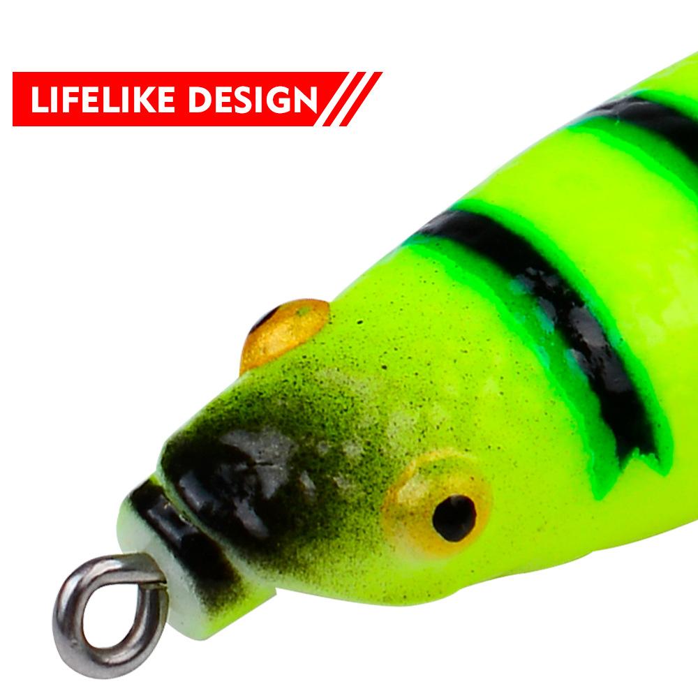 Lure Fake Bait Simulation Luya Soft Bait Can Be Modified Into Thunder Frog Black Fish 9.5cm 17g Long-range Floating Water Cicada Pupa Frog Bait