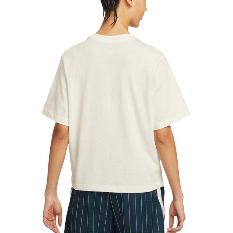 New Nike Resistant To High Basketball Series SS25 T Shirt Women's Ecru IB9971-133