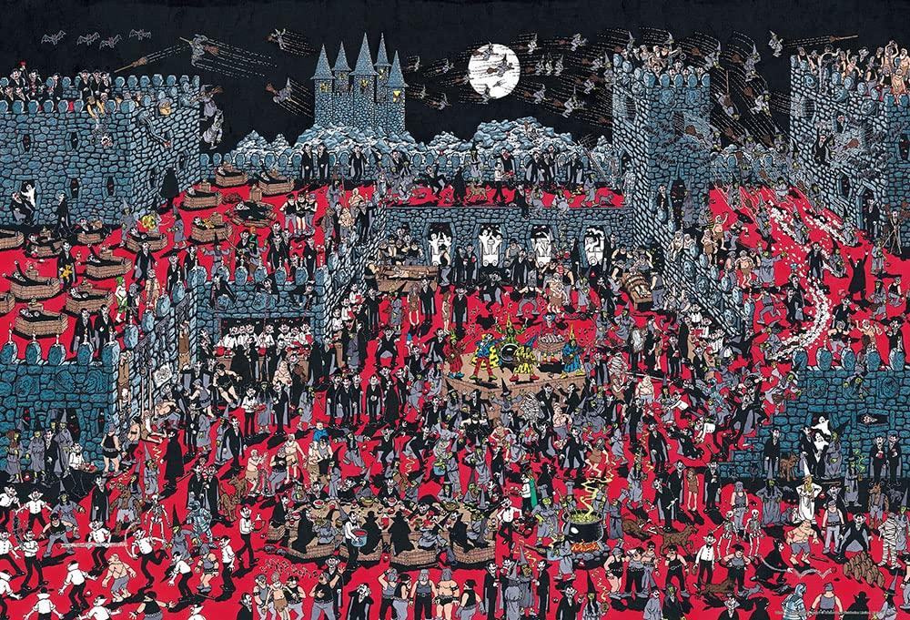 

Beverly 2000 Small Jigsaw Puzzle x 72 in Where s Wally (49 cm) 2000S-001 (Made Japan)