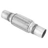 1.75x10in Exhaust Flex Pipe Stainless Steel Corrugated Flexible Joint Tube Universal Parts