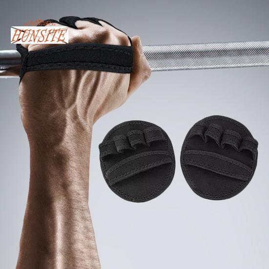 2 stk Fitness Grips Pads, Lifting Pads, Slitasjebestandig, Pustende, Vektløfting, Cross Fitness, Palm Guards Grips Pads