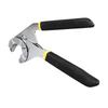 8 Inch Multifunctional Wrench Tool Steel Adjustable Open Wrench Serrated Jaw Bolt Pipe Grab Spanner