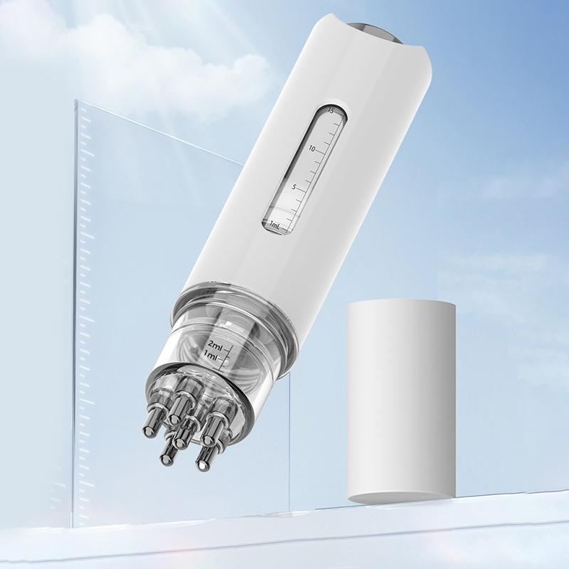 Six Needles Portable Scalp Applicator Liquid Comb Hair Roots Massage Medicine Comb Hair For Hair Growth Serum Oil Nourish
