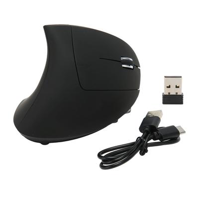 Vertical Mouse 2.4Ghz Wireless 3 DPI Breathing Light Quiet Plug and Play Ergonomic Wireless Mouse