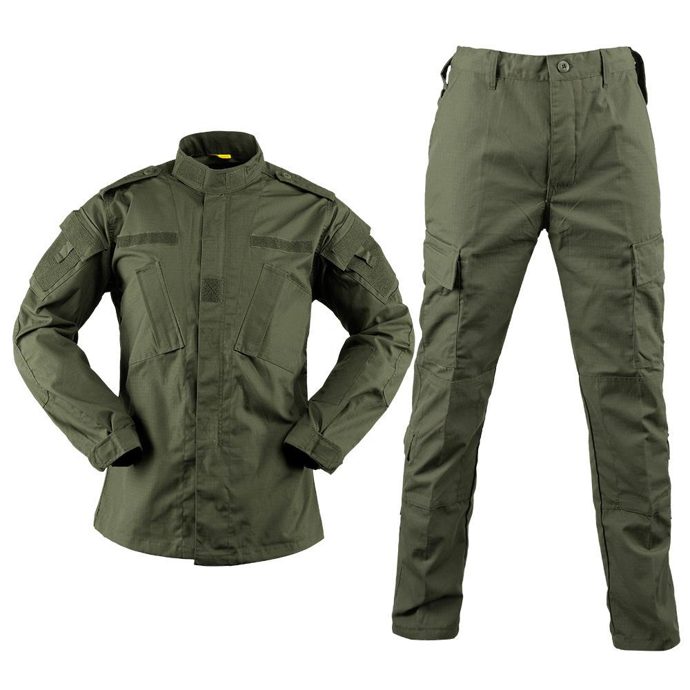 Fordan ACU Second Generation Foreign Camouflage Kit + Outdoor Scratch Resistant Training Clothing for Camouflage Enthusiasts